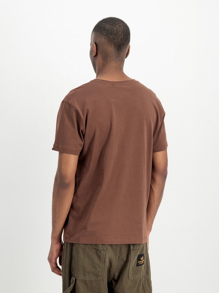 Alpha Industries T-Shirt Basic T-Shirt Baumwolle, regular fit – Bild 2 von 4