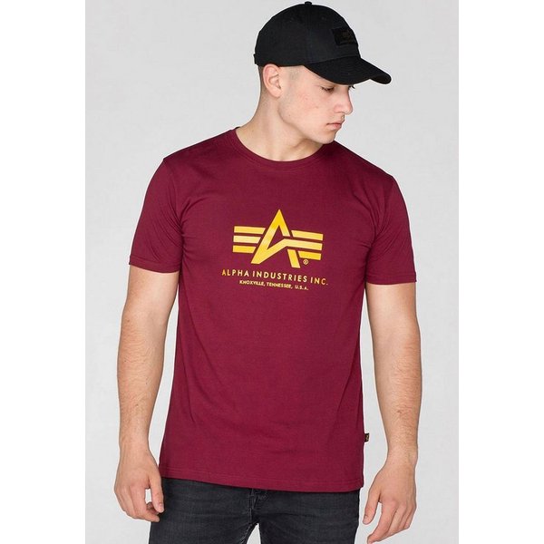 Alpha Industries T-Shirt Basic T-Shirt Baumwolle, regular fit