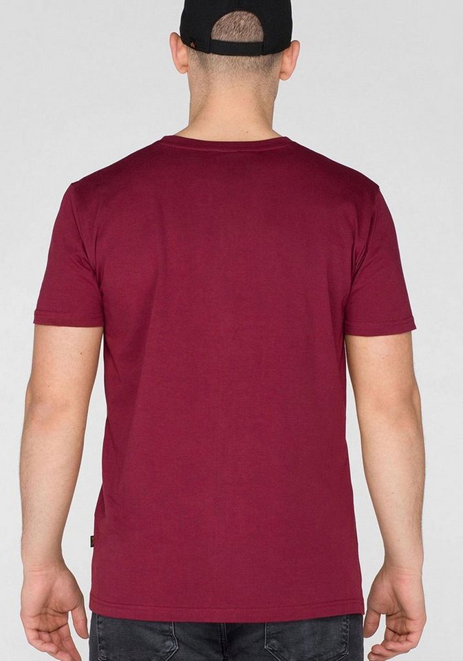 Alpha Industries T-Shirt Basic T-Shirt Baumwolle, regular fit – Bild 2 von 5