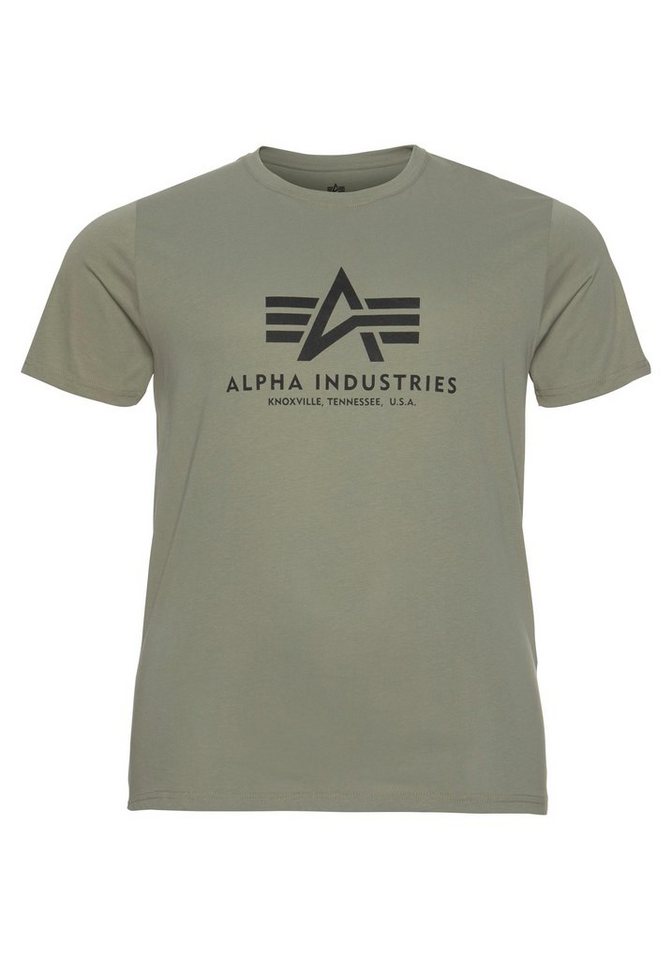 Alpha Industries T-Shirt Basic T-Shirt Baumwolle, regular fit – Bild 5 von 5