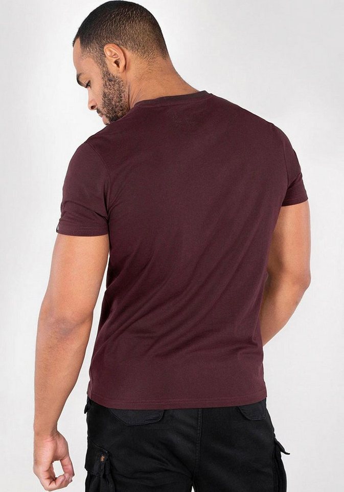 Alpha Industries T-Shirt Basic T-Shirt Baumwolle, regular fit – Bild 2 von 5