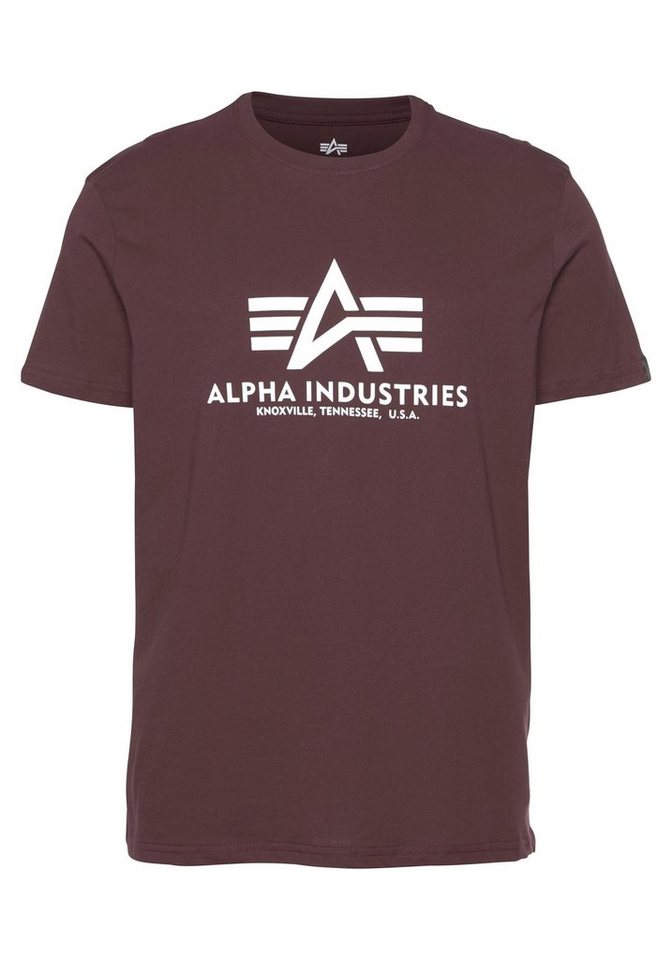 Alpha Industries T-Shirt Basic T-Shirt Baumwolle, regular fit – Bild 4 von 5