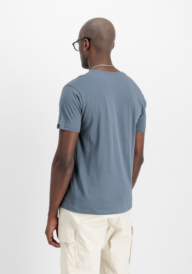 Alpha Industries T-Shirt Basic T-Shirt Baumwolle, regular fit – Bild 2 von 5
