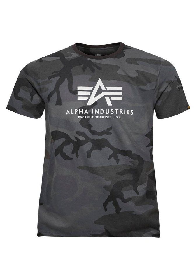 Alpha Industries T-Shirt Basic T-Shirt Baumwolle, regular fit – Bild 4 von 5