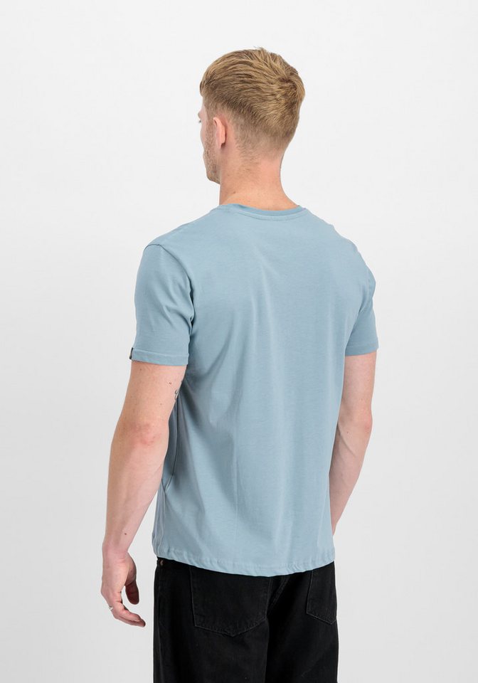 Alpha Industries T-Shirt Basic T-Shirt Baumwolle, regular fit – Bild 3 von 5