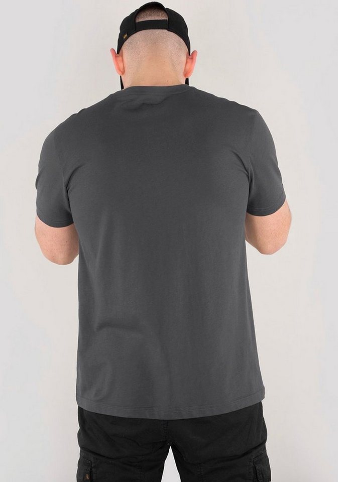 Alpha Industries T-Shirt Basic T-Shirt Baumwolle, regular fit – Bild 2 von 5