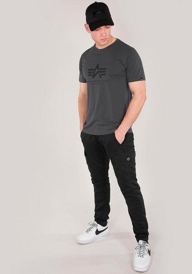 Alpha Industries T-Shirt Basic T-Shirt Baumwolle, regular fit – Bild 3 von 5