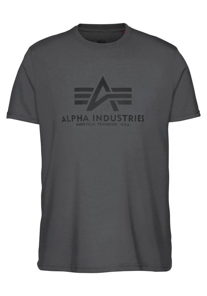 Alpha Industries T-Shirt Basic T-Shirt Baumwolle, regular fit – Bild 4 von 5