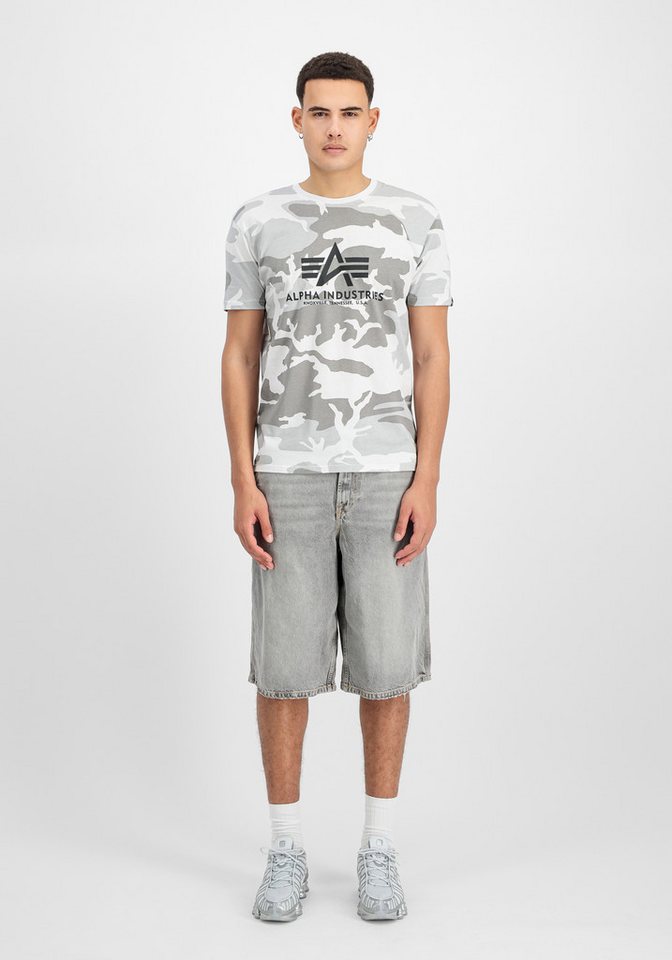 Alpha Industries T-Shirt Basic T-Shirt Baumwolle, regular fit – Bild 5 von 5