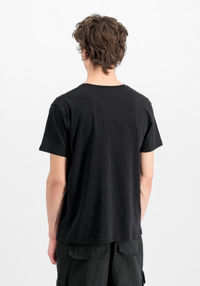 Alpha Industries T-Shirt Basic T-Shirt BL Rainbow Ref. – Bild 2 von 5