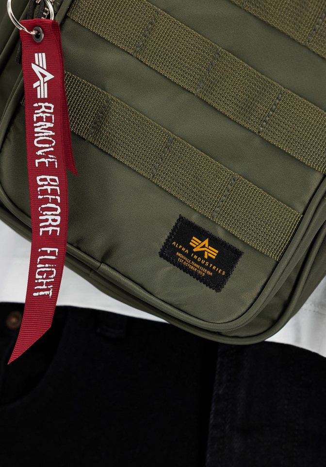 Alpha Industries Tragetasche Label Sling Bag – Bild 2 von 5