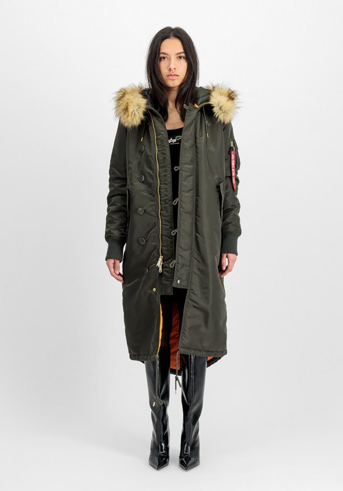 Alpha Industries Winterjacke Long Fishtail W – Bild 2 von 5