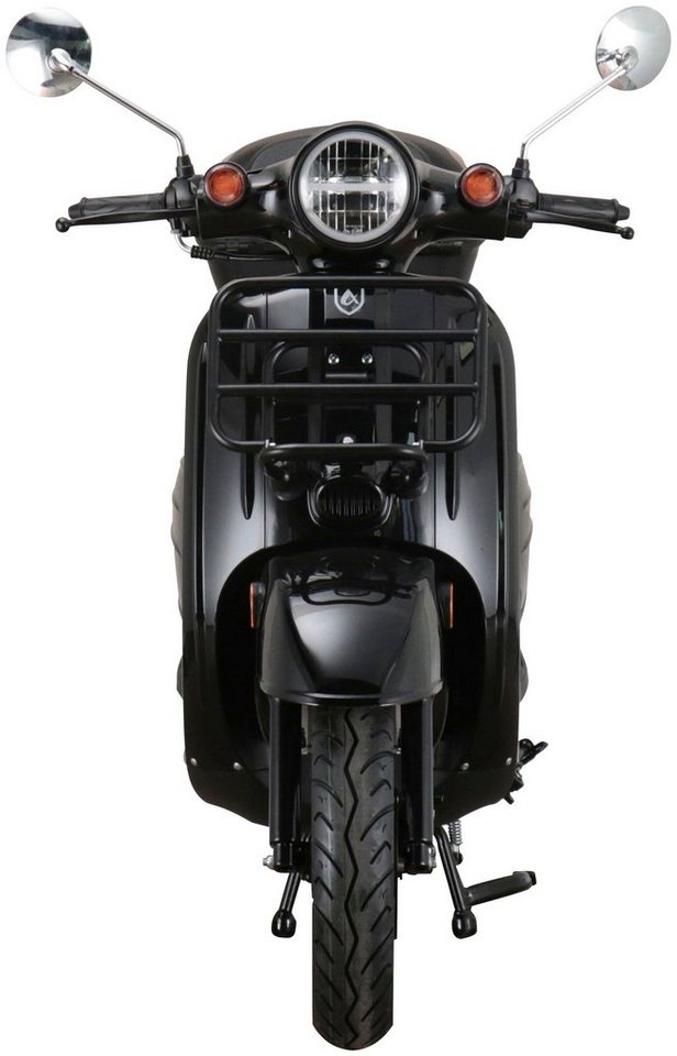 Alpha Motors Motorroller Adria, 50 ccm, 45 km/h, Euro 5, (Set, mit Topcase), mit Lenkerschloss – Bild 5 von 5