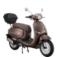 Alpha Motors Motorroller Cappucino, 50 ccm, 45 km/h, Euro 5, inkl. Topcase