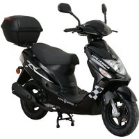 Alpha Motors Motorroller CityLeader, 50 ccm, 25 km/h, Euro 5, inkl. Topcase