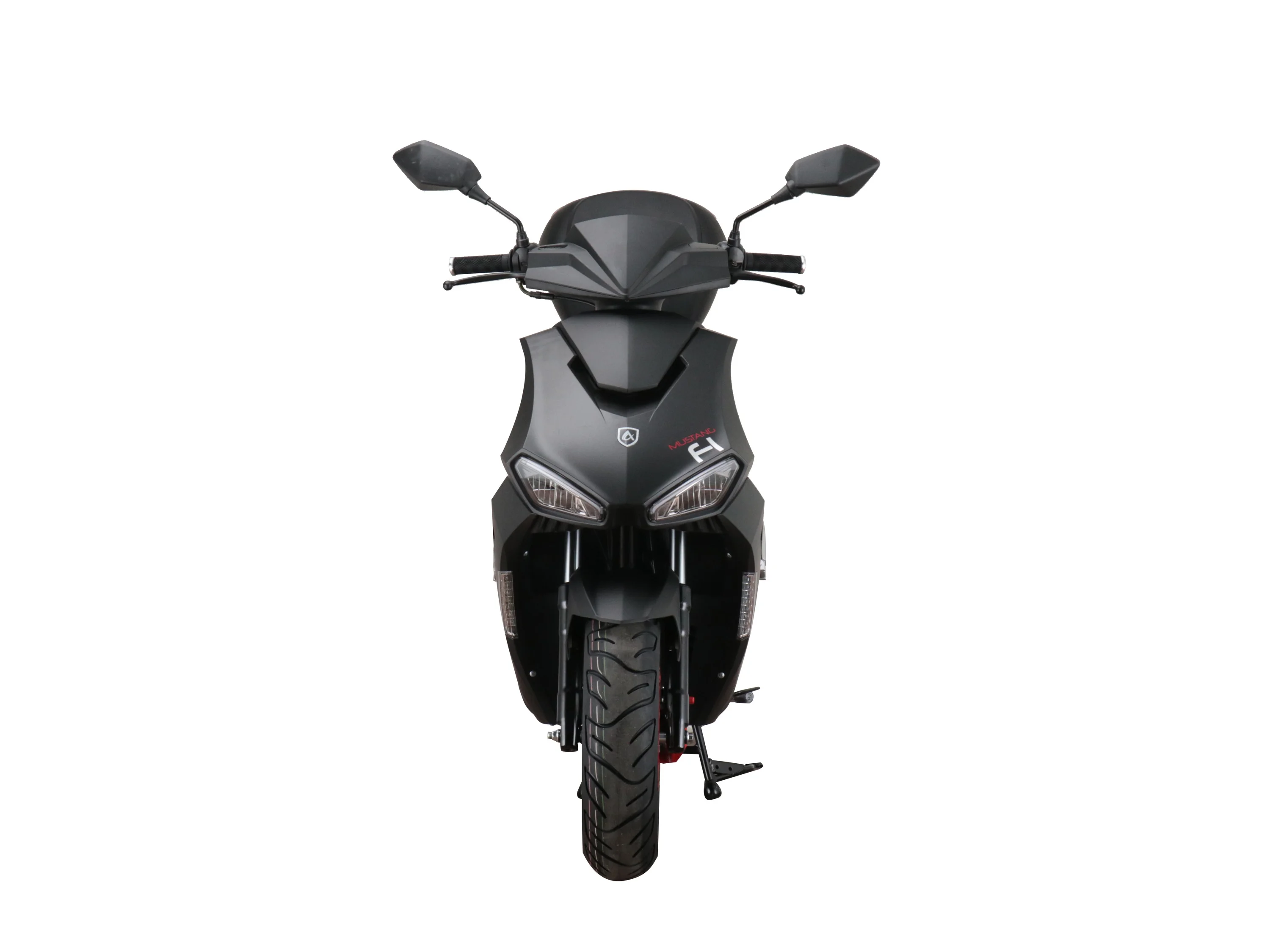 Alpha Motors Motorroller Mustang FI, 50 ccm, 45 km/h, Euro 5, (Set, mit Topcase), mit USB-Anschluss und Lenkerschloss, sportliches Design – Bild 2 von 4