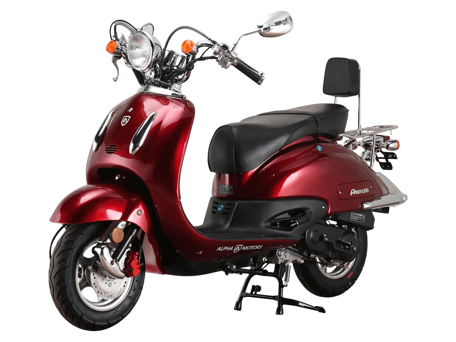 Alpha Motors Motorroller Retro Firenze, 50 ccm, 25 km/h, Euro 5, im Retro-Look – Bild 2 von 4