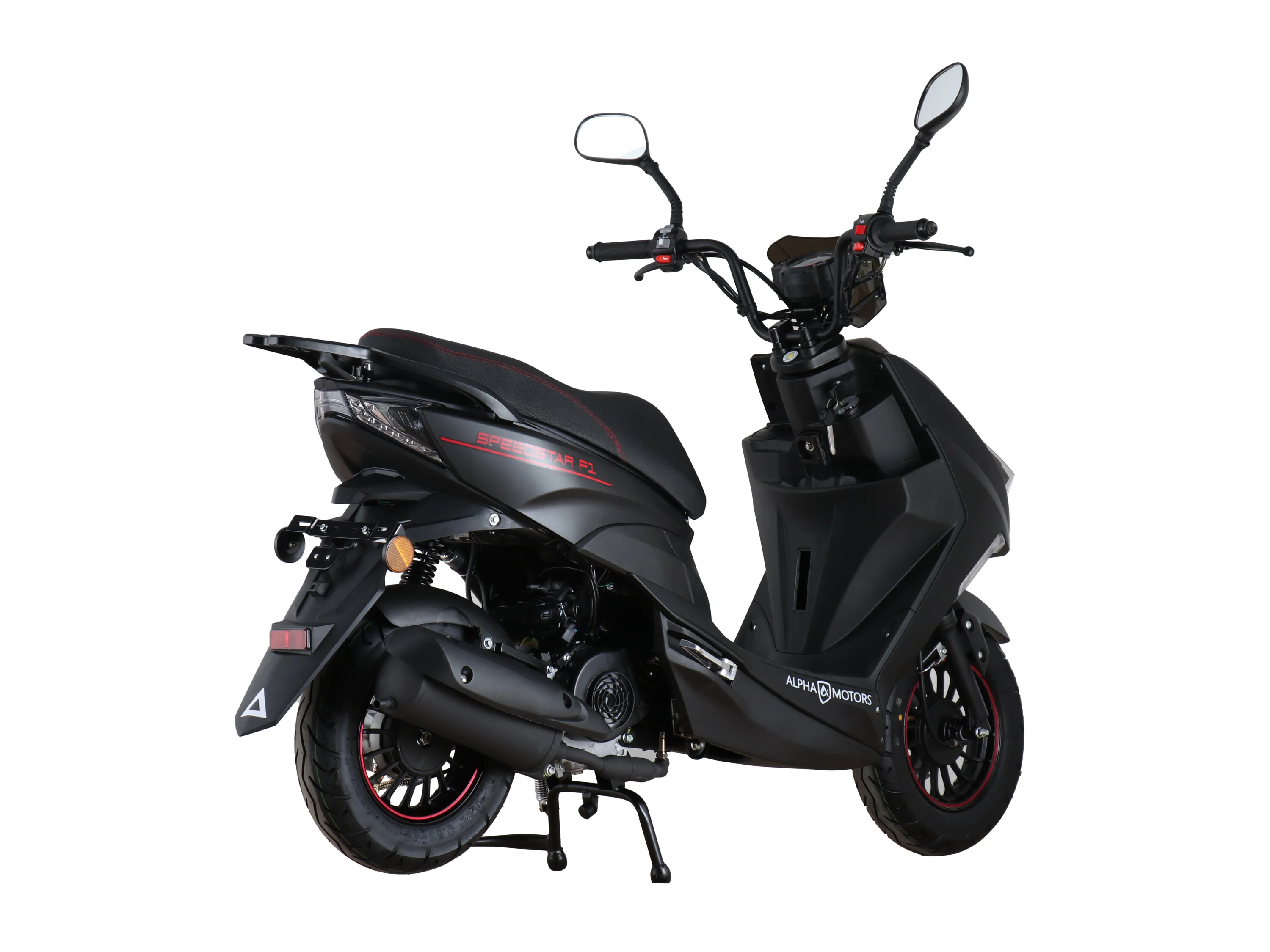 Alpha Motors Motorroller Speedstar FI, 50 ccm, 25 km/h, Euro 5, mit Lenkerschloss – Bild 3 von 4