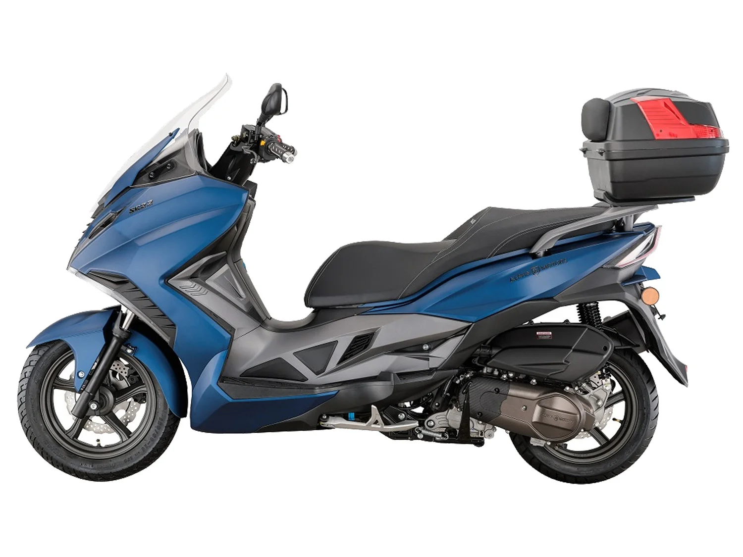 Alpha Motors Motorroller Sport Cruiser 22, 125 ccm, 95 km/h, Euro 5+, (Spar-Set, mit Topcase), mit Lenkerschloss – Bild 3 von 4