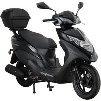 Alpha Motors Motorroller Topdrive, 125 ccm, 85 km/h, Euro 5+, (Spar-Set, mit Topcase), mit USB-Anschluss