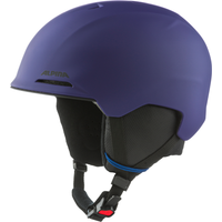 Alpina Brix Jr. Kinder Skihelm (51-55 cm, 52 midnight purple)