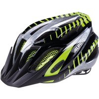 Alpina Firebird Junior 2.0 Kinderfahrradhelm (50-55 cm, 35 black/steelgrey/neon gloss)