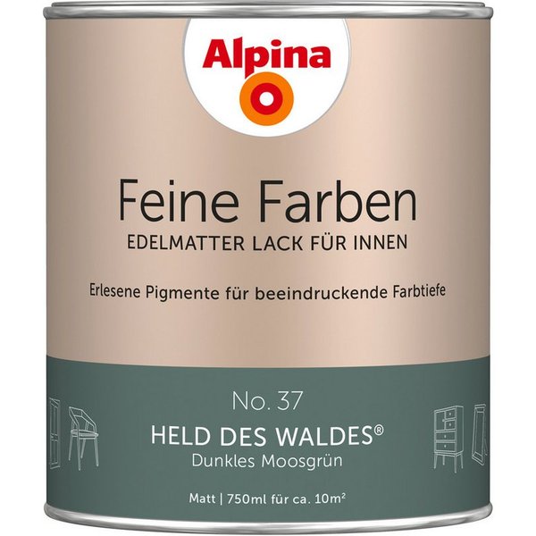 No. 37 Held des Waldes innen moosgrün edelmatt, 750ml