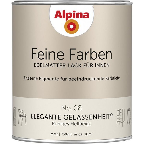No. 08 Elegante Gelassenheit innen hellbeige edelmatt, 750ml