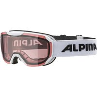 Alpina Thaynes Q Skibrille (015 white, Scheibe: QUATTROFLEX (S1))