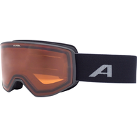 Alpina Venet Skibrille (131 black matt, Scheibe: orange (S2))