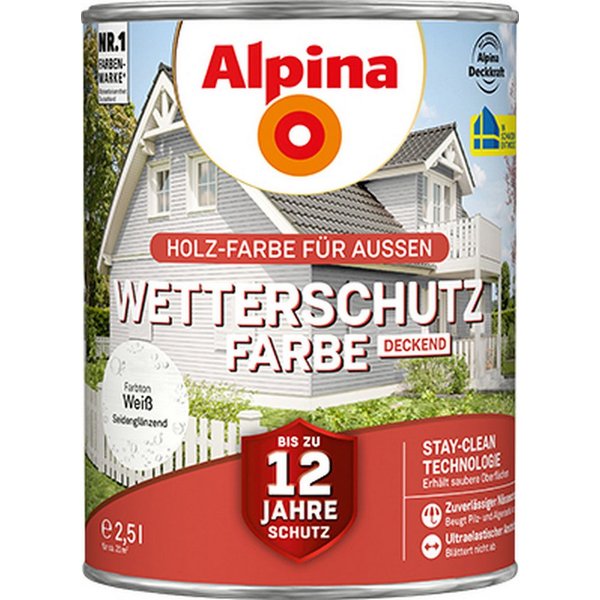 weiß, 2.5l