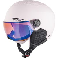 Alpina Zupo Visor Kinderskihelm (54-58 cm, 50 rose matt)