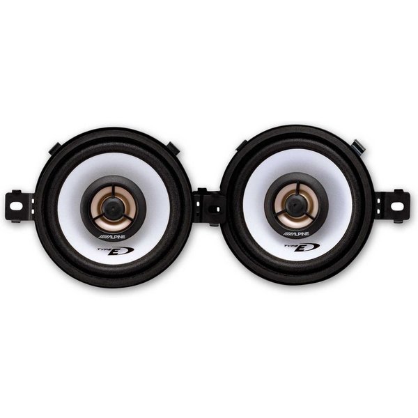 ALPINE SXE-0825S 9 cm (3,5- Zoll) 2-Wege Koaxiallautsprecher Auto-Lautsprecher (20 W)