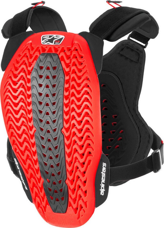 Alpinestars Protektorenjacke A-5 Plasma Brustpanzer, Atmungsaktiv belüftet protektoren – Bild 2 von 3