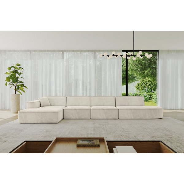 ALTDECOR Ecksofa IREA-L3-v4, Sofa Praktische Bequeme Funktionsecke Couch L-Form Eckcouch, Corner Sofa L-Form Vielseitige Sofa Wohnlandschaft Wohnzimmer