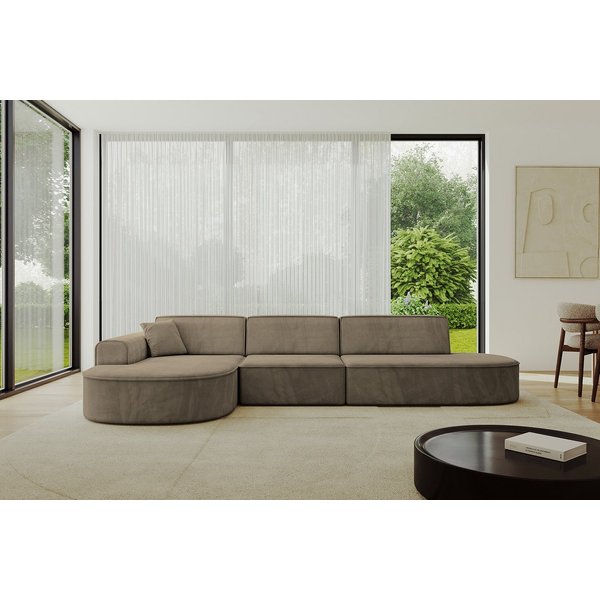 ALTDECOR Ecksofa MARI-L2, Sofa Praktische Bequeme Funktionsecke Couch L-Form Eckcouch, Corner Sofa L-Form Vielseitige Sofa Wohnlandschaft Wohnzimmer