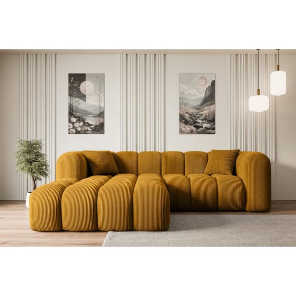 ALTDECOR Ecksofa OLEA-L1, Sofa Praktische Bequeme Funktionsecke Couch L-Form Eckcouch, Corner Sofa L-Form Vielseitige Sofa Wohnlandschaft Wohnzimmer