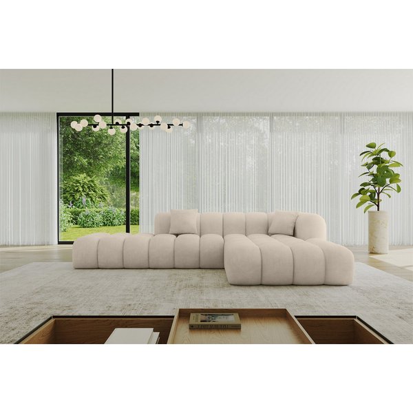 ALTDECOR Ecksofa OLEA-L2, Sofa Praktische Bequeme Funktionsecke Couch L-Form Eckcouch, Corner Sofa U-Form Vielseitige Sofa Wohnlandschaft Wohnzimmer