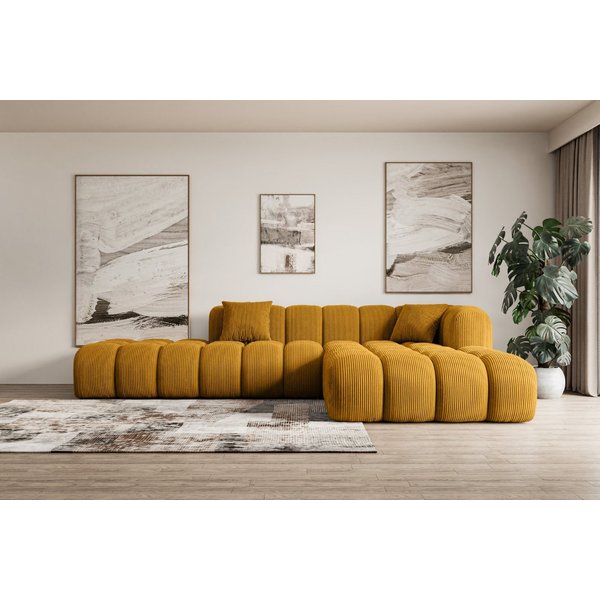 ALTDECOR Ecksofa OLEA-L2, Sofa Praktische Bequeme Funktionsecke Couch L-Form Eckcouch, Corner Sofa U-Form Vielseitige Sofa Wohnlandschaft Wohnzimmer