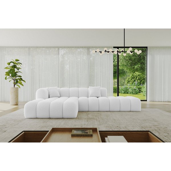 ALTDECOR Ecksofa OLEA-L2, Sofa Praktische Bequeme Funktionsecke Couch L-Form Eckcouch, Corner Sofa U-Form Vielseitige Sofa Wohnlandschaft Wohnzimmer
