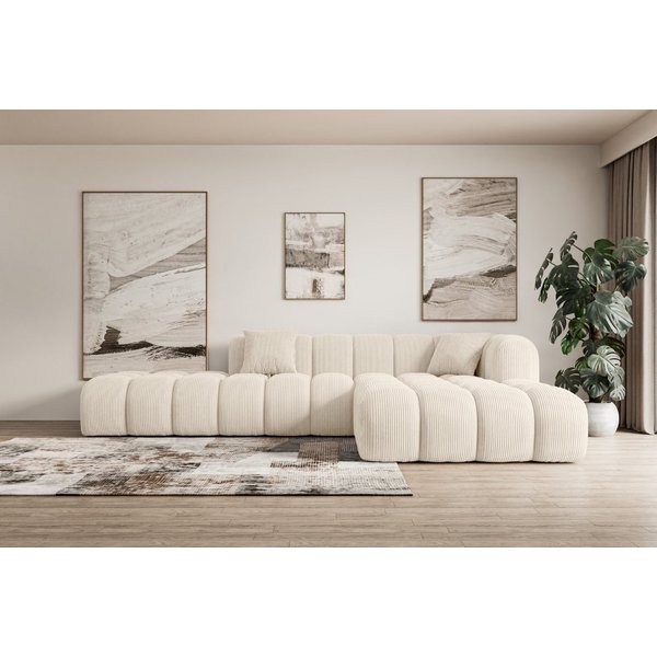 ALTDECOR Ecksofa OLEA-L2, Sofa Praktische Bequeme Funktionsecke Couch L-Form Eckcouch, Corner Sofa U-Form Vielseitige Sofa Wohnlandschaft Wohnzimmer