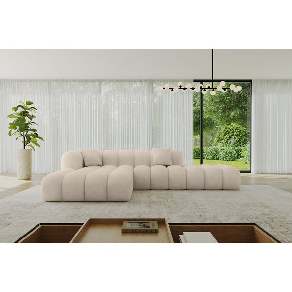 ALTDECOR Ecksofa OLEA-L2, Sofa Praktische Bequeme Funktionsecke Couch L-Form Eckcouch, Corner Sofa U-Form Vielseitige Sofa Wohnlandschaft Wohnzimmer