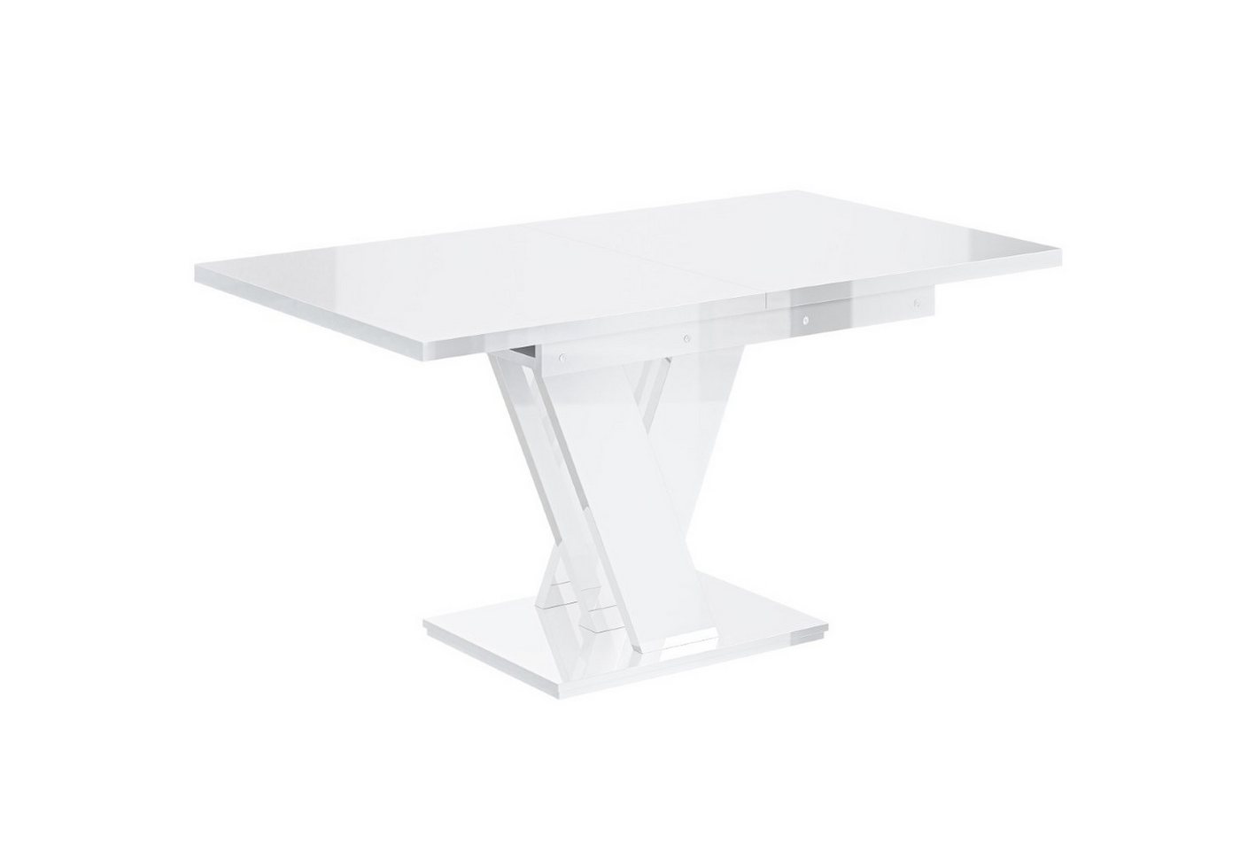 ALTDECOR Esstisch ASIV (Esstisch ausziehbar, Esszimmertische, Tisch Wohnzimmertisch), Esszimmertisch ausziehbar 120-160x80x75x80x75 – Bild 2 von 5