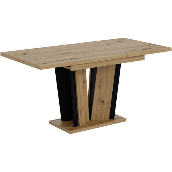 ALTDECOR Esstisch BRIO2 (Esstisch ausziehbar, Esszimmertische, Tisch Wohnzimmertisch), Esszimmertisch ausziehbar 120 - 160 x 80 x 75 cm
