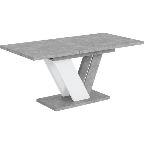ALTDECOR Esstisch CLASI (Esstisch ausziehbar, Esszimmertische, Tisch Wohnzimmertisch), Esszimmertisch ausziehbar 120 - 160 x 80 x 75 cm