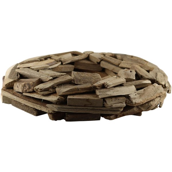 AM Design Dekokranz Holzkranz mit rustikalem Charme, in natürlicher Optik – ideal für individuelle Dekorationsideen