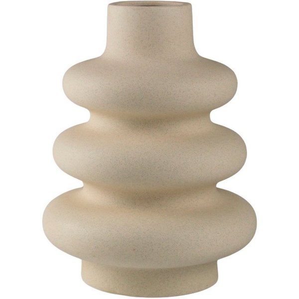 AM Design Dekovase Tischvase aus Keramik, Höhe ca. 23,5 cm (1 St), Keramikvase, Dekoobjekt, Blumenvase