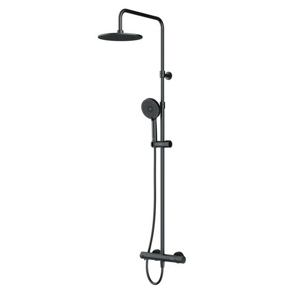 AM.PM Duschsystem PLAY mit Thermostat Ø 25 cm Regendusche & Handbrause Duscharmatur, Höhe 146 cm, 5 Strahlart(en), Brause Dusch-Komplettset mit Duschsäule, Air- – Bild 2 von 5