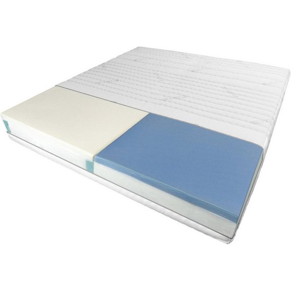 Taschenfederkernmatratze Premium 7-Zonen Federkernmatratze mit 2 Härtegraden, Optimal für Paare, AM Qualitätsmatratzen, 24 cm hoch, 140x200 cm