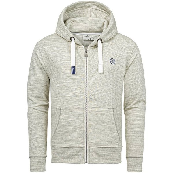 Amaci&Sons Kapuzenpullover MILTON Sweatjacke Herren Kapuzenpullover Pullover Hoodie Zipper Jacke